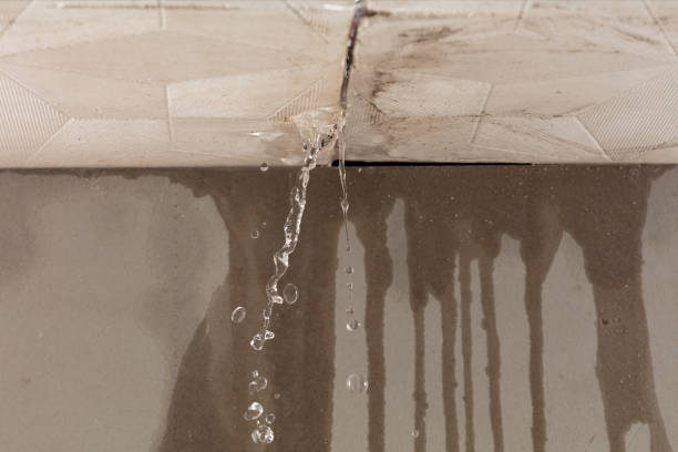 Professional Burst Pipe Cleanup technician working in Jamaica, NY